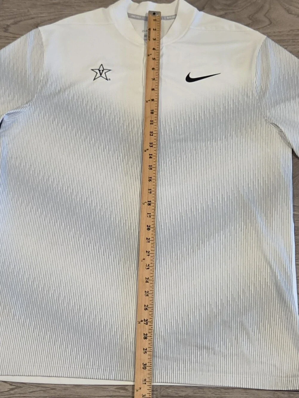 Nike Tiger Woods Blade Collar Golf Polo Shirt Vanderbilt University - Large
